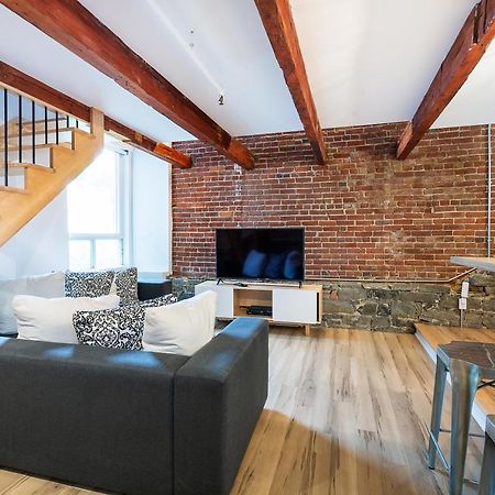 Apartament Les Lofts St-Paul - Par Les Lofts Vieux-Quebec Zewnętrze zdjęcie