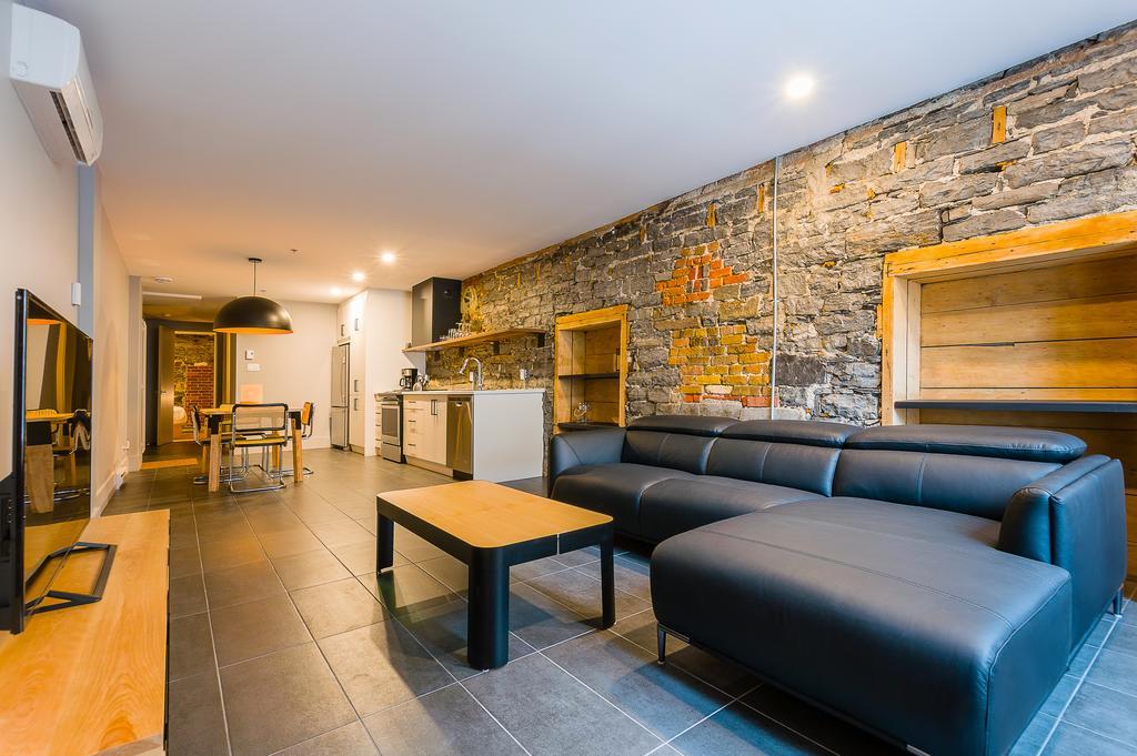 Apartament Les Lofts St-Paul - Par Les Lofts Vieux-Quebec Zewnętrze zdjęcie