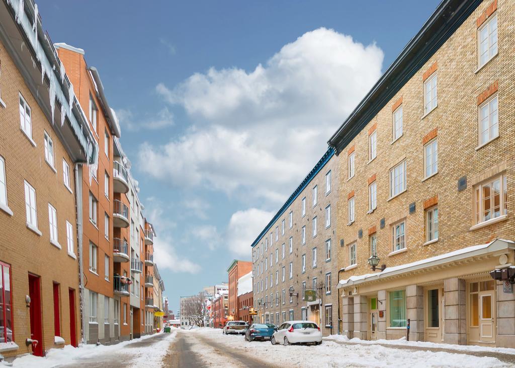 Apartament Les Lofts St-Paul - Par Les Lofts Vieux-Quebec Zewnętrze zdjęcie